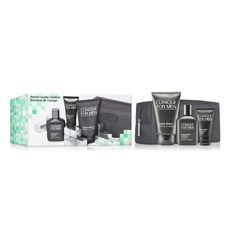 Razor-Ready Routine Skincare Set, Product Shot