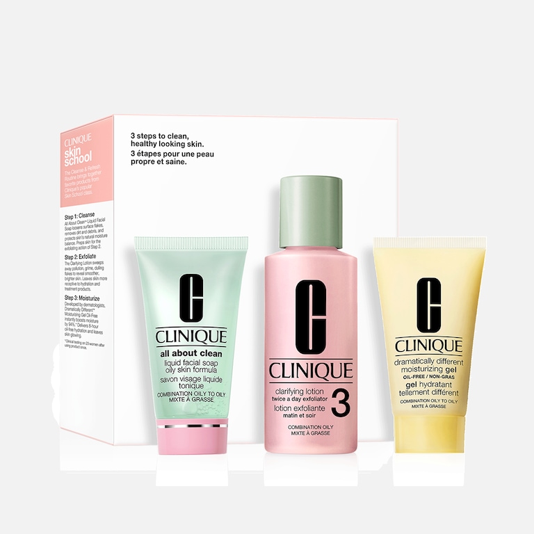 Skin School Supplies Set: Cleanser Refresher Course For Oily Skin, Product Shot