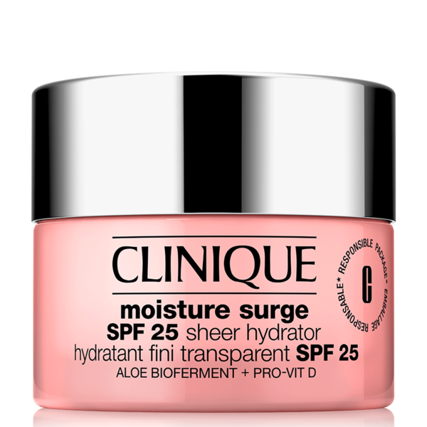 Moisture Surge™ SPF 25 Hidratante Ligera, Crema con textura nube que hidrata y proporciona protección solar.