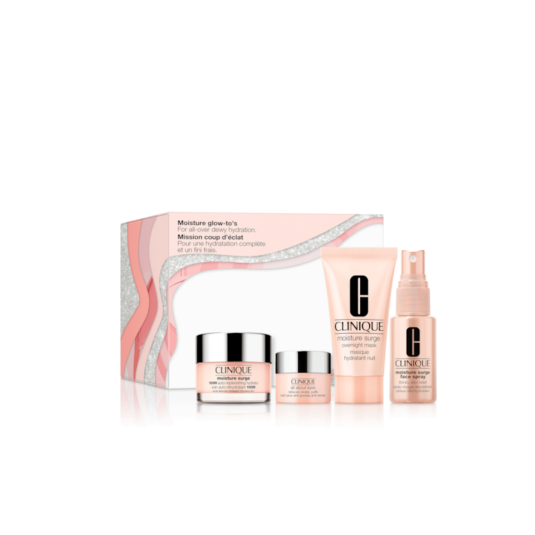 Moisture Glow-To's Skincare Set, Product Shot