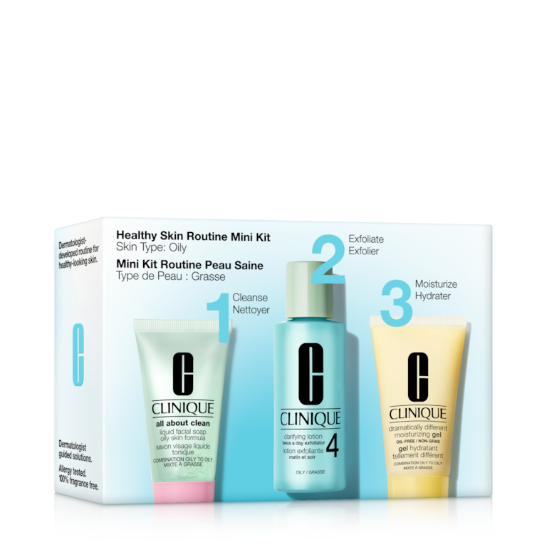 Healthy Skin Routine: Mini 3-Step Kit For Oily Skin, Product Shot
