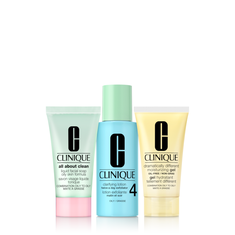 Healthy Skin Routine: Mini 3-Step Kit For Oily Skin, Product Shot