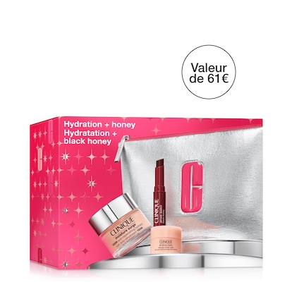 Hydratation + Honey : Coffret soin de la peau + maquillage, Product Shot