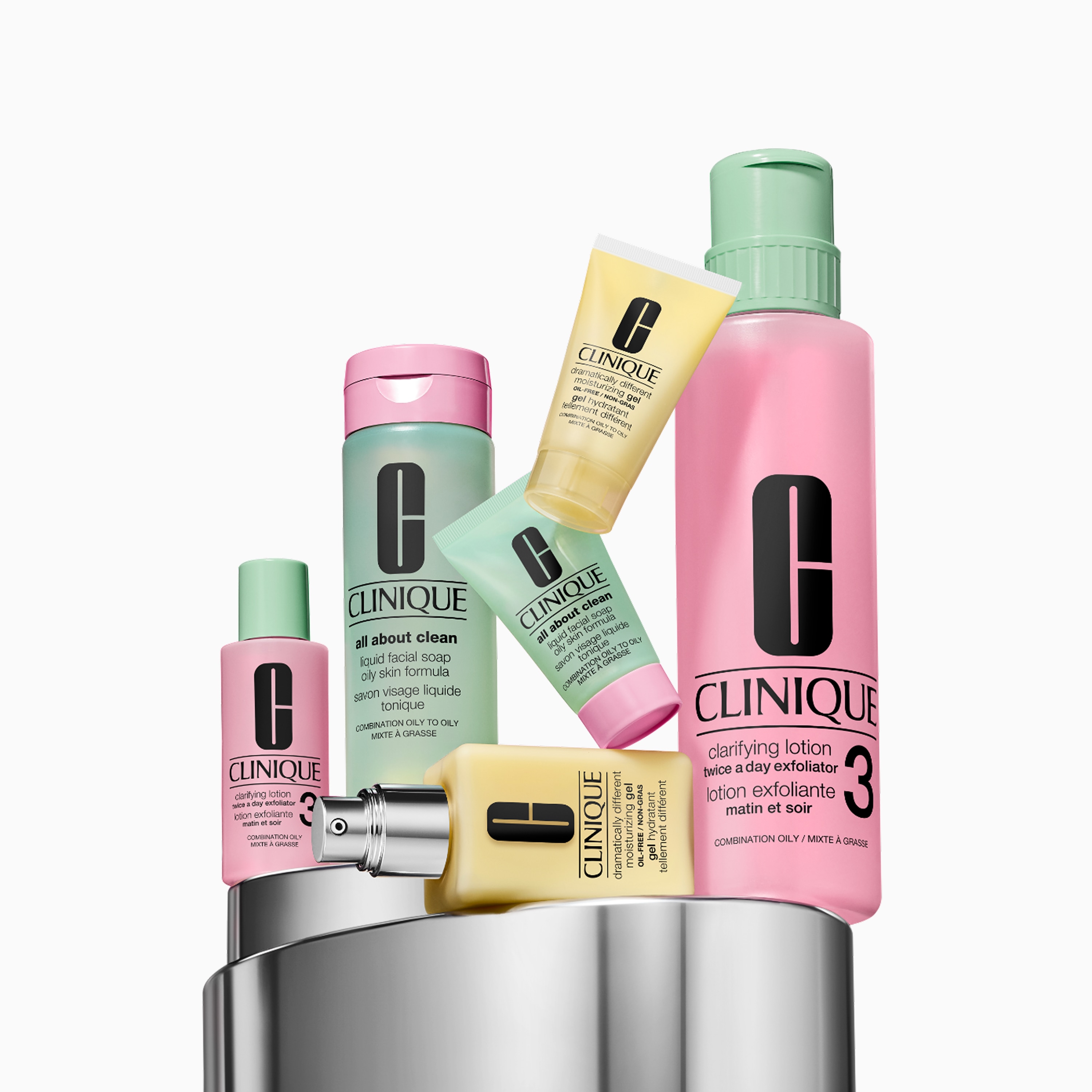 Great Skin Everywhere Set: For Combination Oily Skin | Clinique