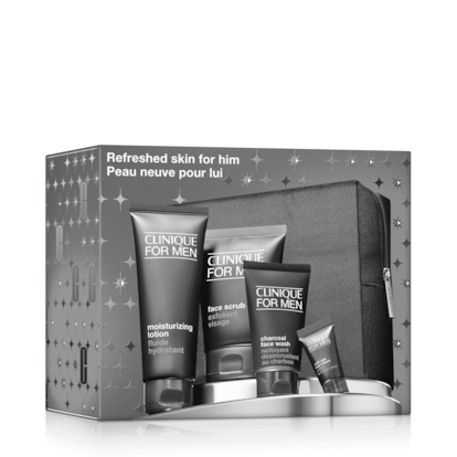 Refreshed Skin for Him: Clinique For Men Set, Product Shot