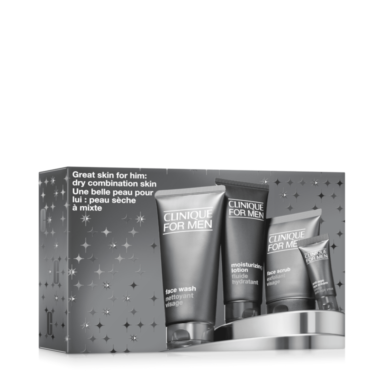 Great for Him: Clinique For Men Set For Dry Combination Skin, Product Shot