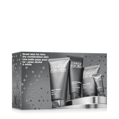 Great for Him: Clinique For Men Set For Dry Combination Skin, Product Shot