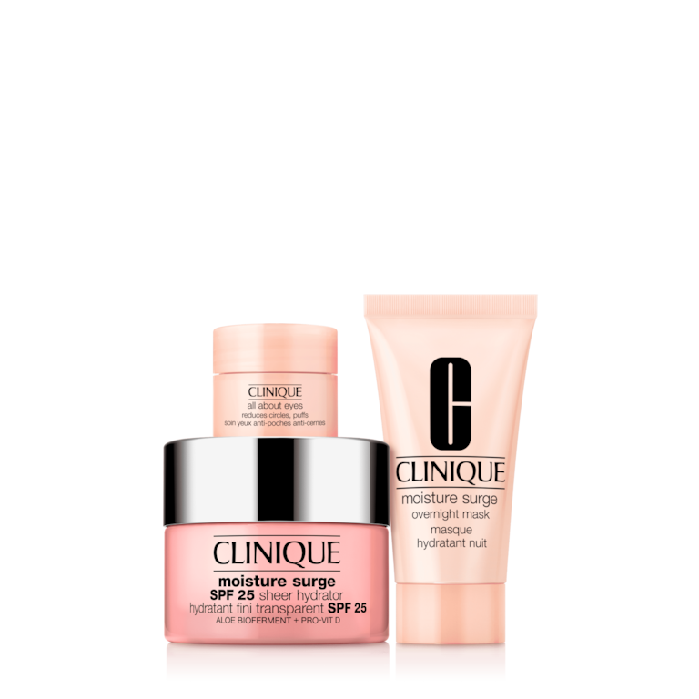 Hydrate + Glow: Moisture Surge Set For Hydration Meets Sun Protection, Product Shot