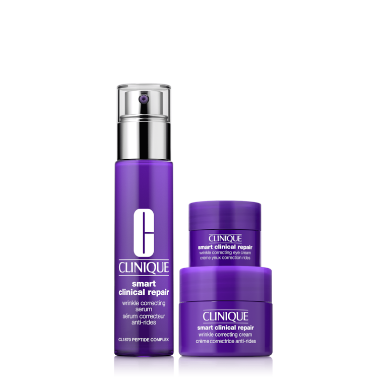 Lisser + Ressourcer : coffret Smart Clinical Repair pour un toucher plus lisse et une apparence rajeunie, Product Shot
