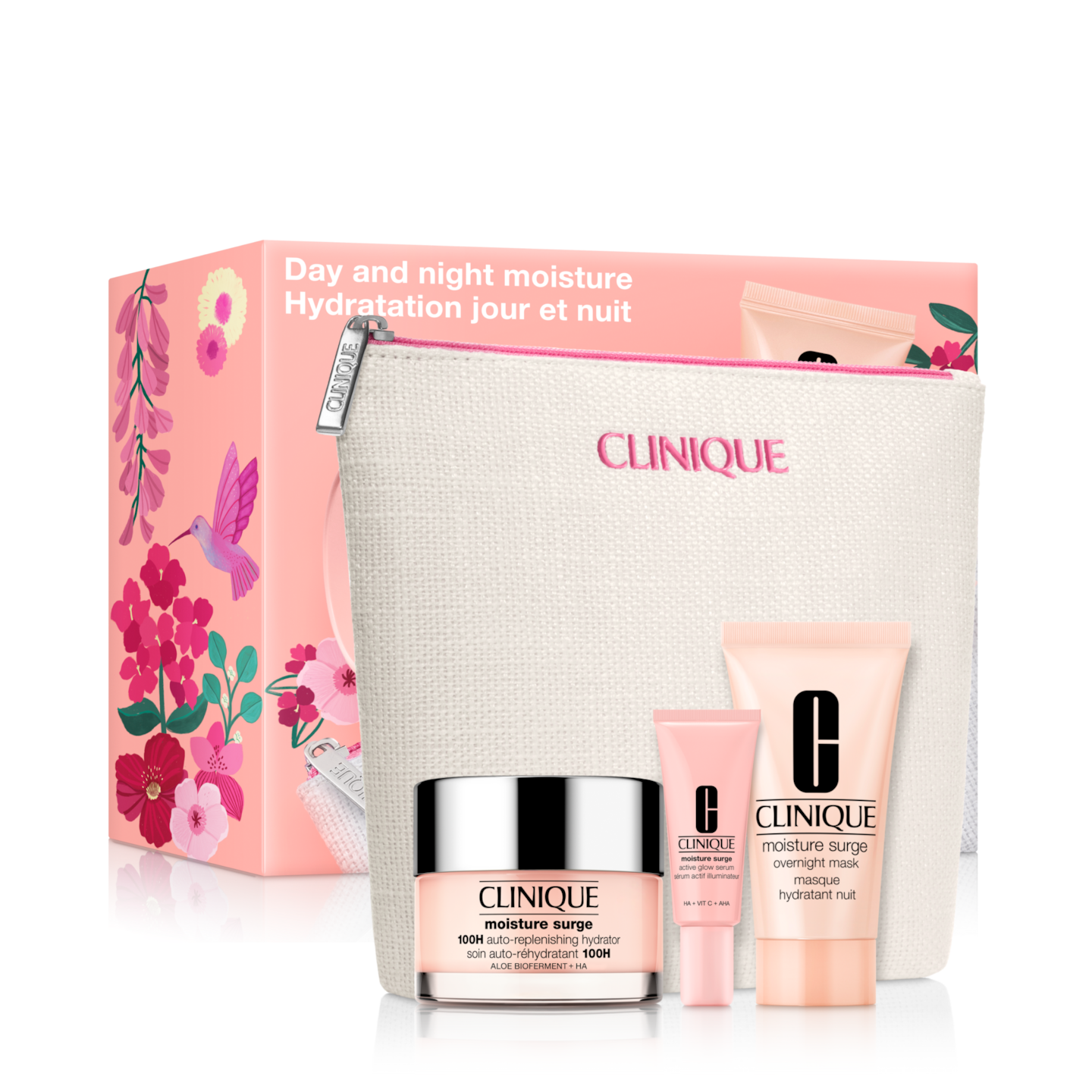 Day And Night: Moisture Surge Skincare Set | Clinique