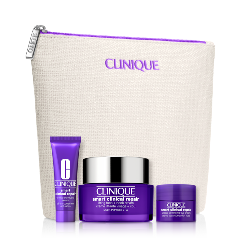 Lift + Smooth Routine Skincare Set, Product Shot