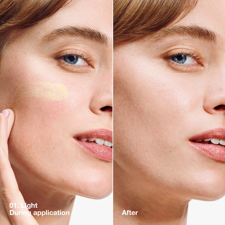 UV Solutions Brightening + Tinted Sunscreen SPF 50/PA+++, 40.0 ml, Light, Model, light