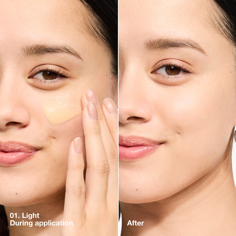 UV Solutions Brightening + Tinted Sunscreen SPF 50/PA+++, 40.0 ml, Light, Model, light