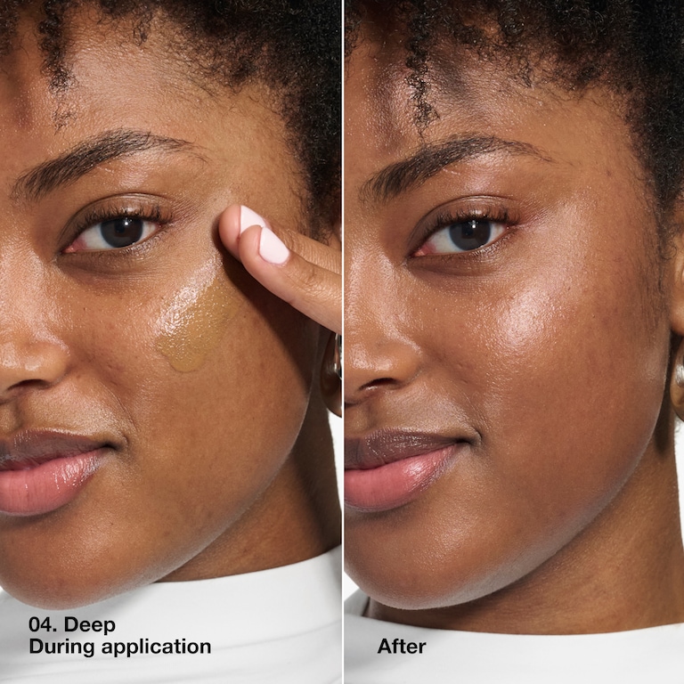 UV Solutions Brightening + Tinted Sunscreen SPF 50/PA+++, 40.0 ml, Deep, Model, deep