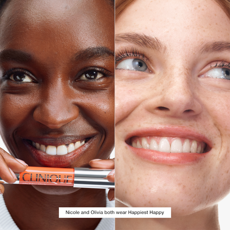 Chubby Stick™ Moisturizing Lip Color Balm, 3.0 g, Happiest Happy, Model, multiple