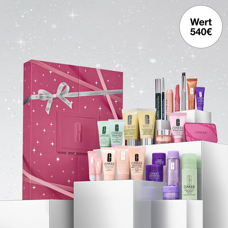 24 Days Of Clinique Skincare + Makeup Set, Product Shot