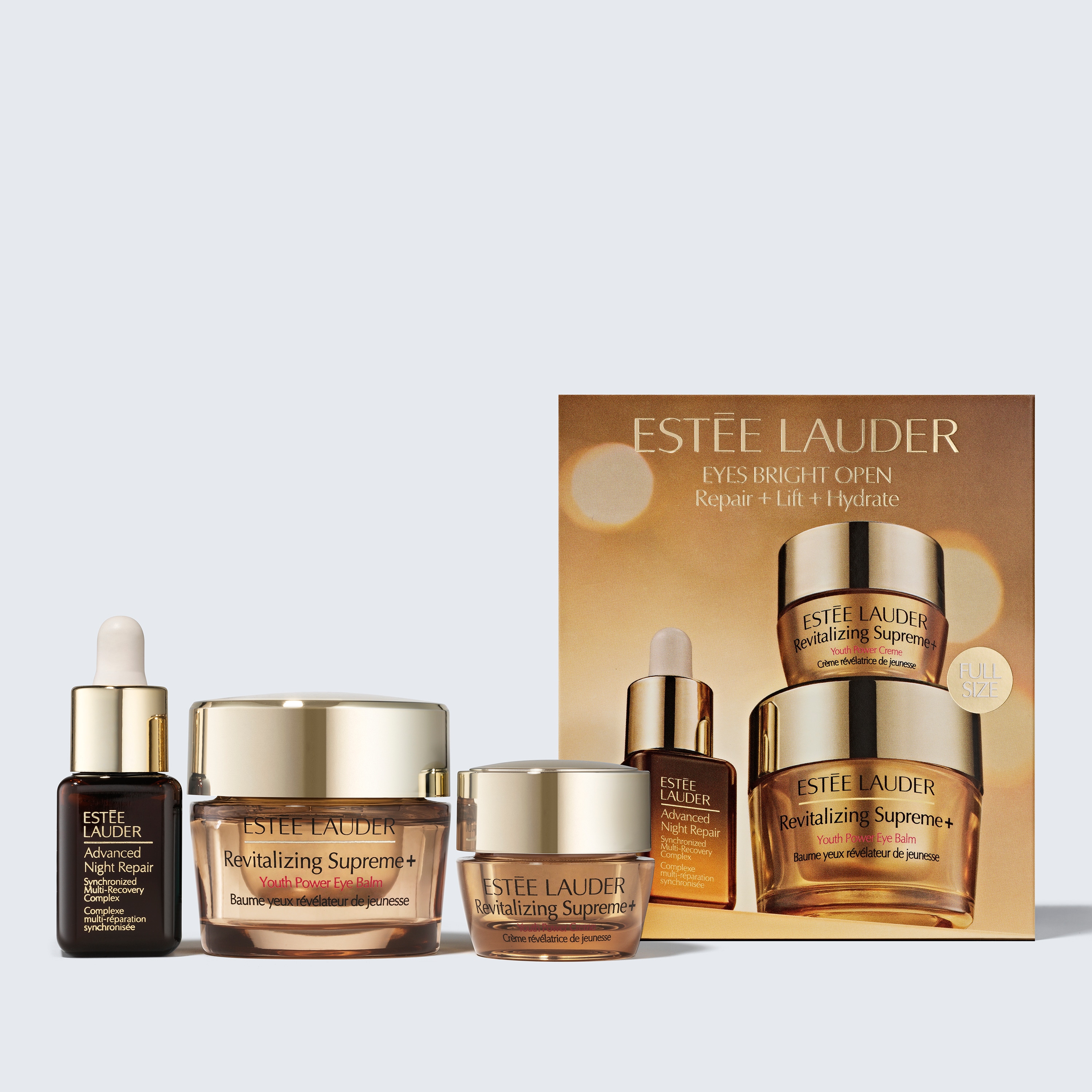 Revitalizing Supreme+ Eye Balm Skincare Set Repair + Lift +