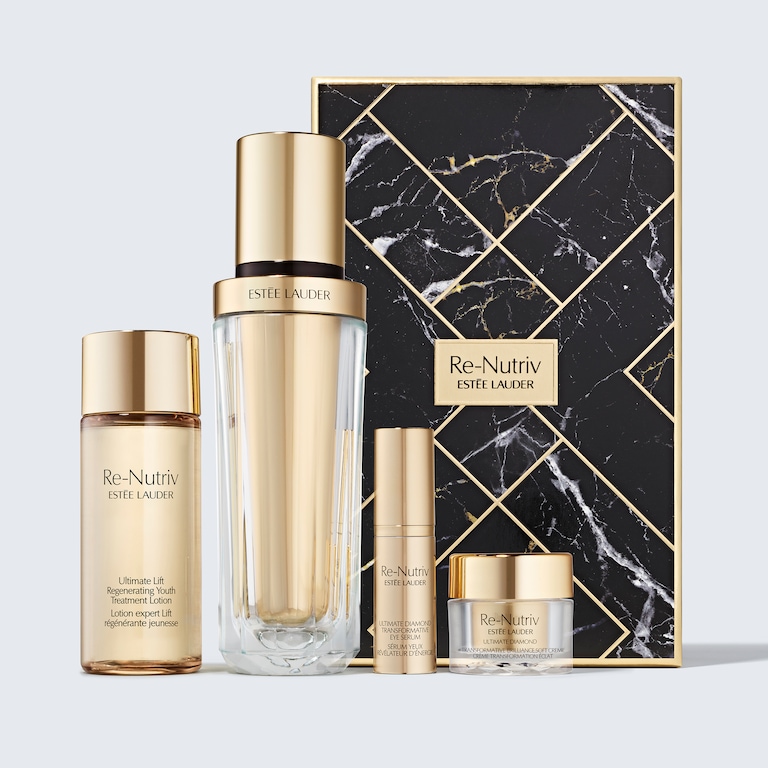 Re-Nutriv Unforgettable Radiance Ritual Skincare Set, Product Shot