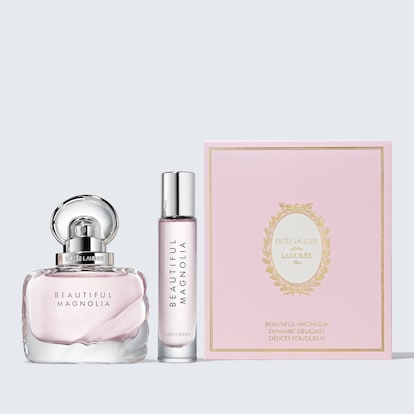 Estée Lauder x Ladurée Beautiful Magnolia Dynamic Delights Fragrance Set, Product Shot