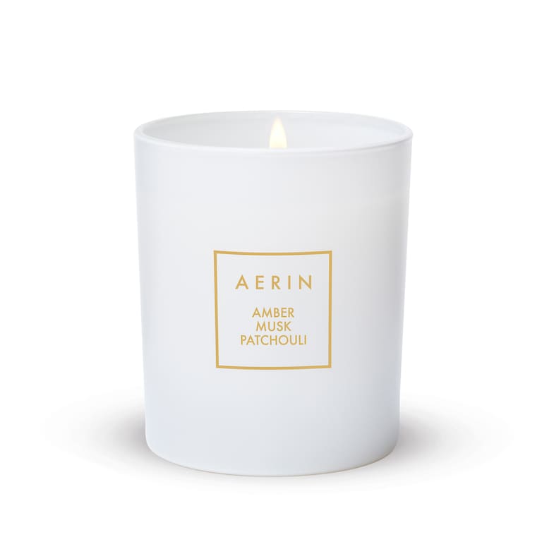 AERIN Amber Musk Patchouli Scented Candle, 200g, Product Shot