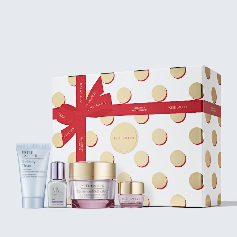 Resilience Moisturizer Holiday Skincare Set The Radiance Routine, Product Shot