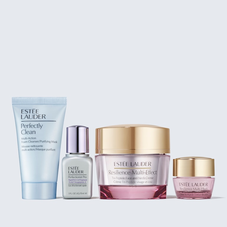 Coffret de soins visage hydratant Resilience pour les fêtes - La routine éclat, Product Shot