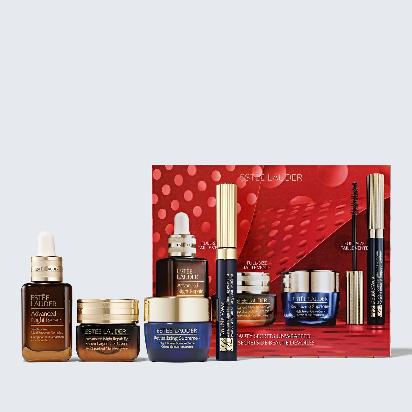 Coffret raffermissant - Acide hyaluronique - Visage, yeux & lèvres - 4 produits