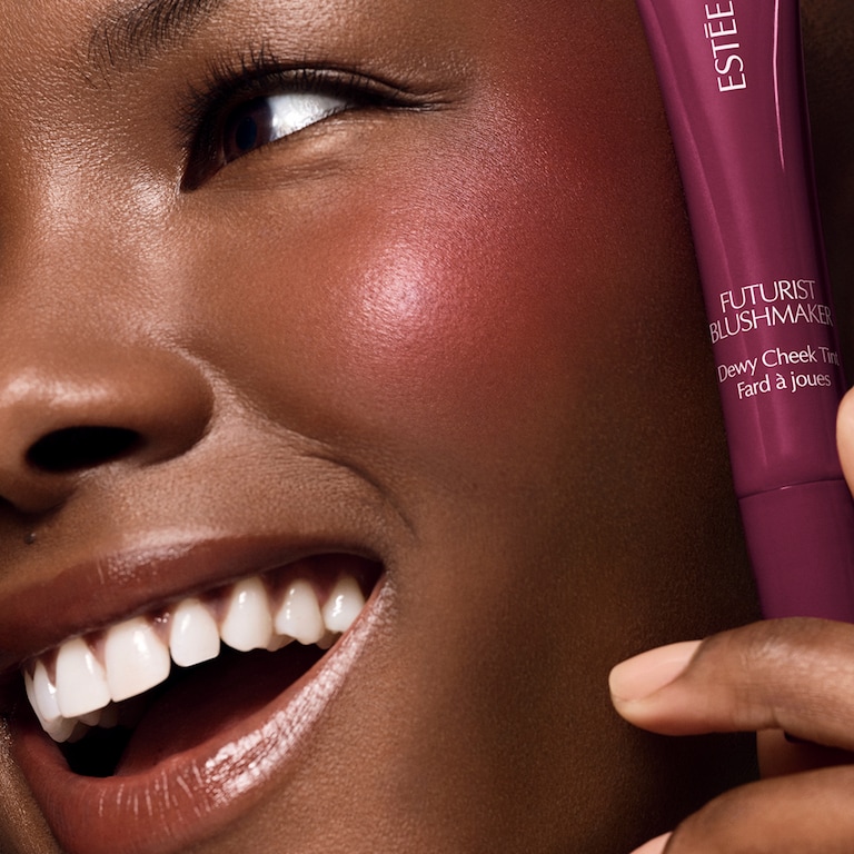 Futurist Blush liquide teinté pour les joues Blushmaker Dewy, 10.0 ml, 04 Elevator Smile, 04, Model, deep