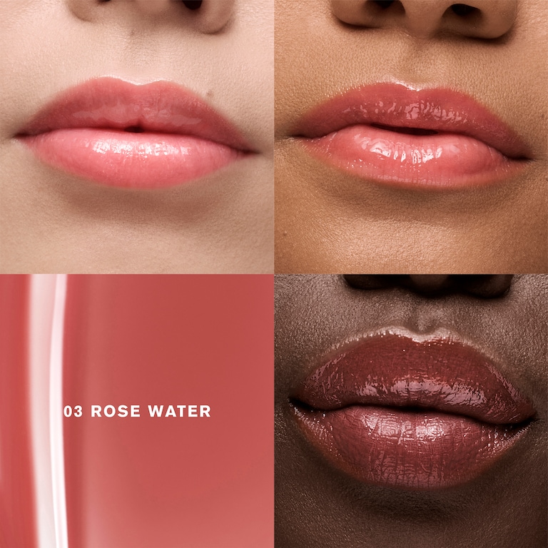 Glossy Pout Tinted Lip Oil, 6.0 ml, 03 Rose Water, 03, Model, multiple
