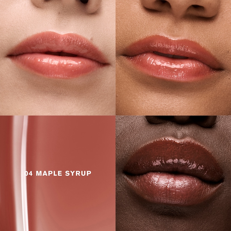 Glossy Pout Tinted Lip Oil, 6.0 ml, 04 Maple Syrup, 04, Model, multiple
