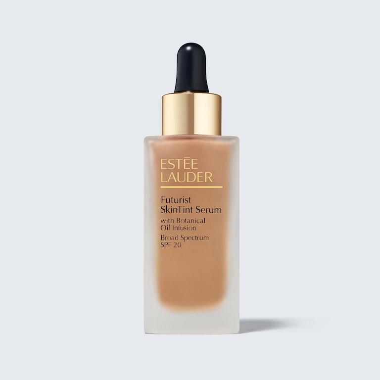 Futurist Skin Tint Serum Foundation with Botanical Oil Infusion SPF 20, Pebble, 3C2, 30ml, Product Shot