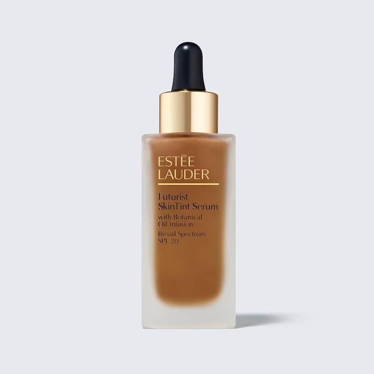 Futurist Skin Tint Serum Foundation with Botanical Oil Infusion SPF 20, Bronze, 5W1, 30ml, Product Shot