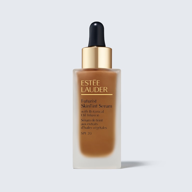 Futurist Skin Tint Serum Foundation with Botanical Oil Infusion SPF 20, Bronze, 5W1, 30ml, Product Shot