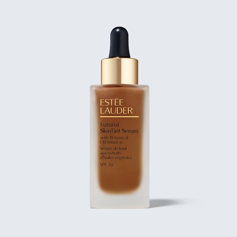 Futurist Skin Tint Serum Foundation with Botanical Oil Infusion SPF 20, Rich Chestnut, 5C1, 30ml, Product Shot