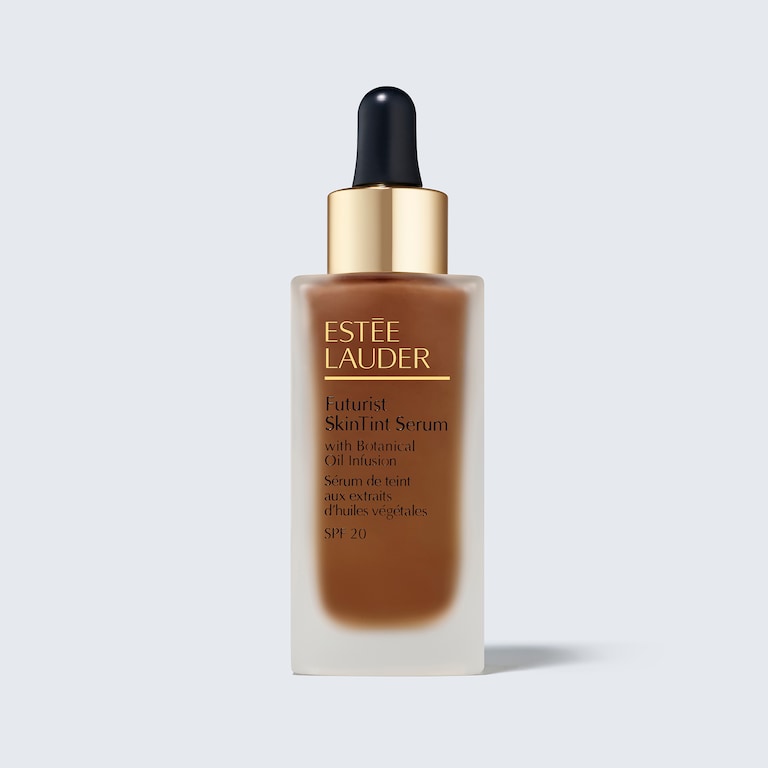 Futurist Skin Tint Serum Foundation with Botanical Oil Infusion SPF 20, Sandalwood, 6W1, 30ml, Product Shot