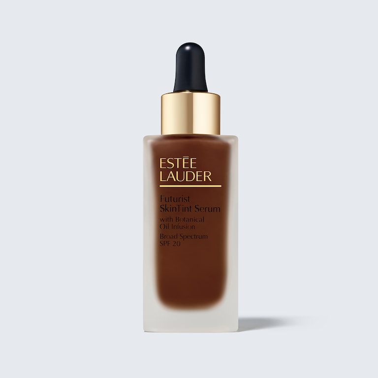 Futurist Skin Tint Serum Maquillaje de Base con Infusión de Aceite Botánico SPF 20, Rich Spice, 7W2, 30ml, Product Shot