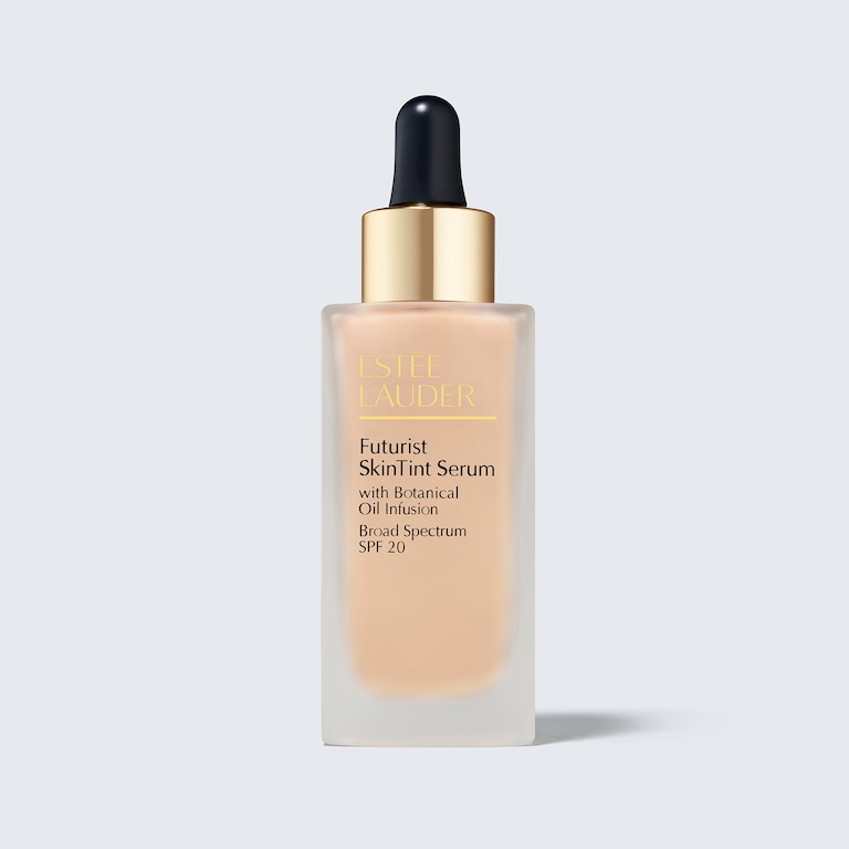 Futurist Skin Tint Serum Foundation with Botanical Oil Infusion SPF 20, Alabaster, 0N1, 30ml, Product Shot