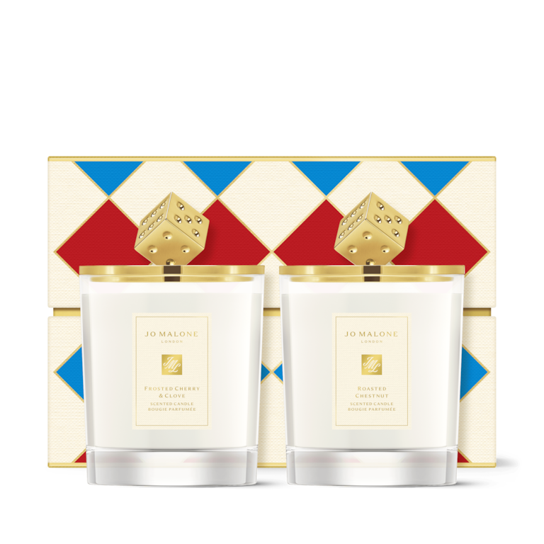 Duo de bougies décorées, Product Shot
