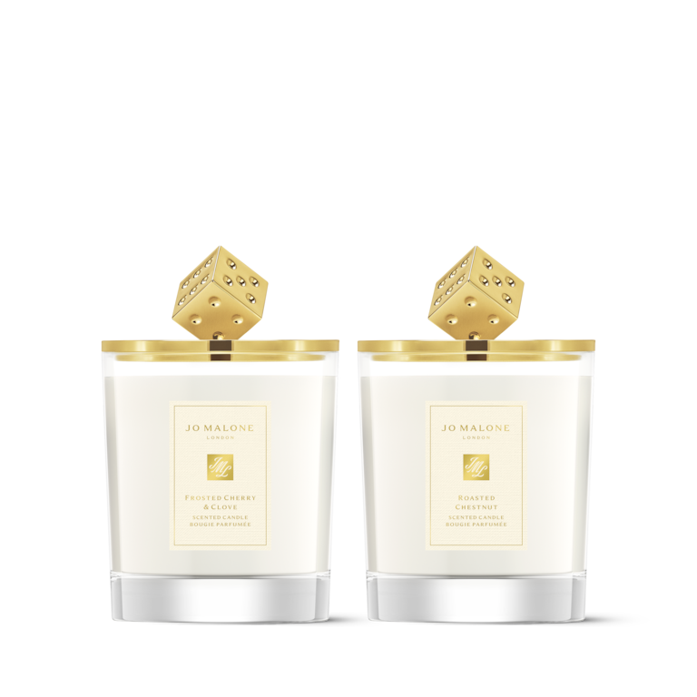 Duo de bougies décorées, Product Shot