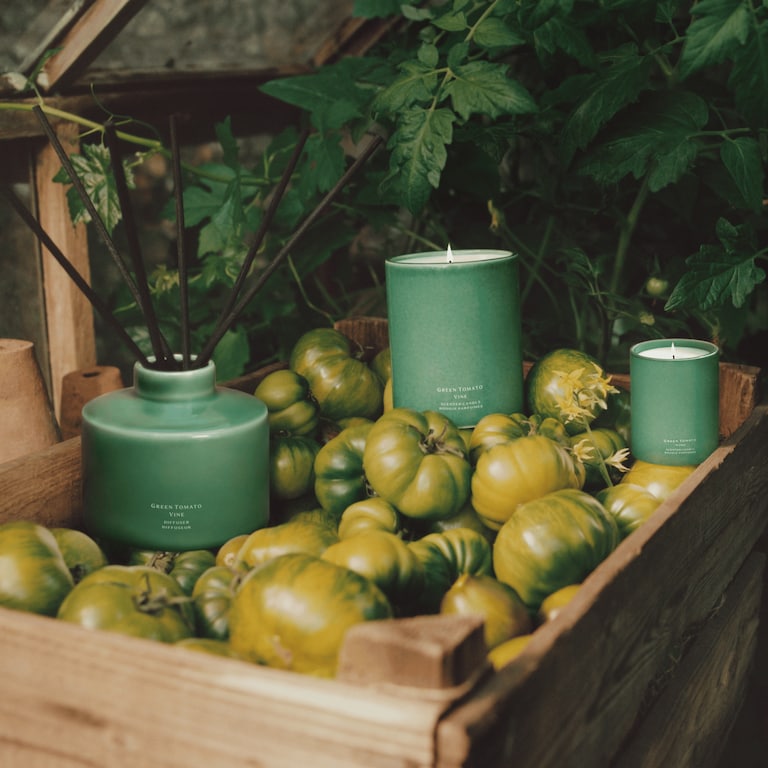 Green Tomato Vine Vela: edición Veggies, 300.0 g, Alt