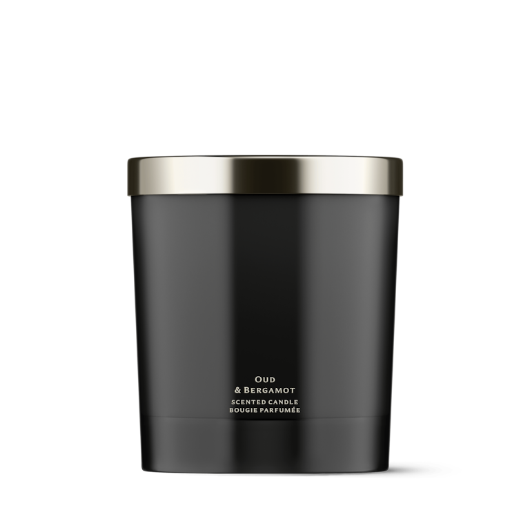 Oud & Bergamot Scented Candle, 200.0 g, Product Shot