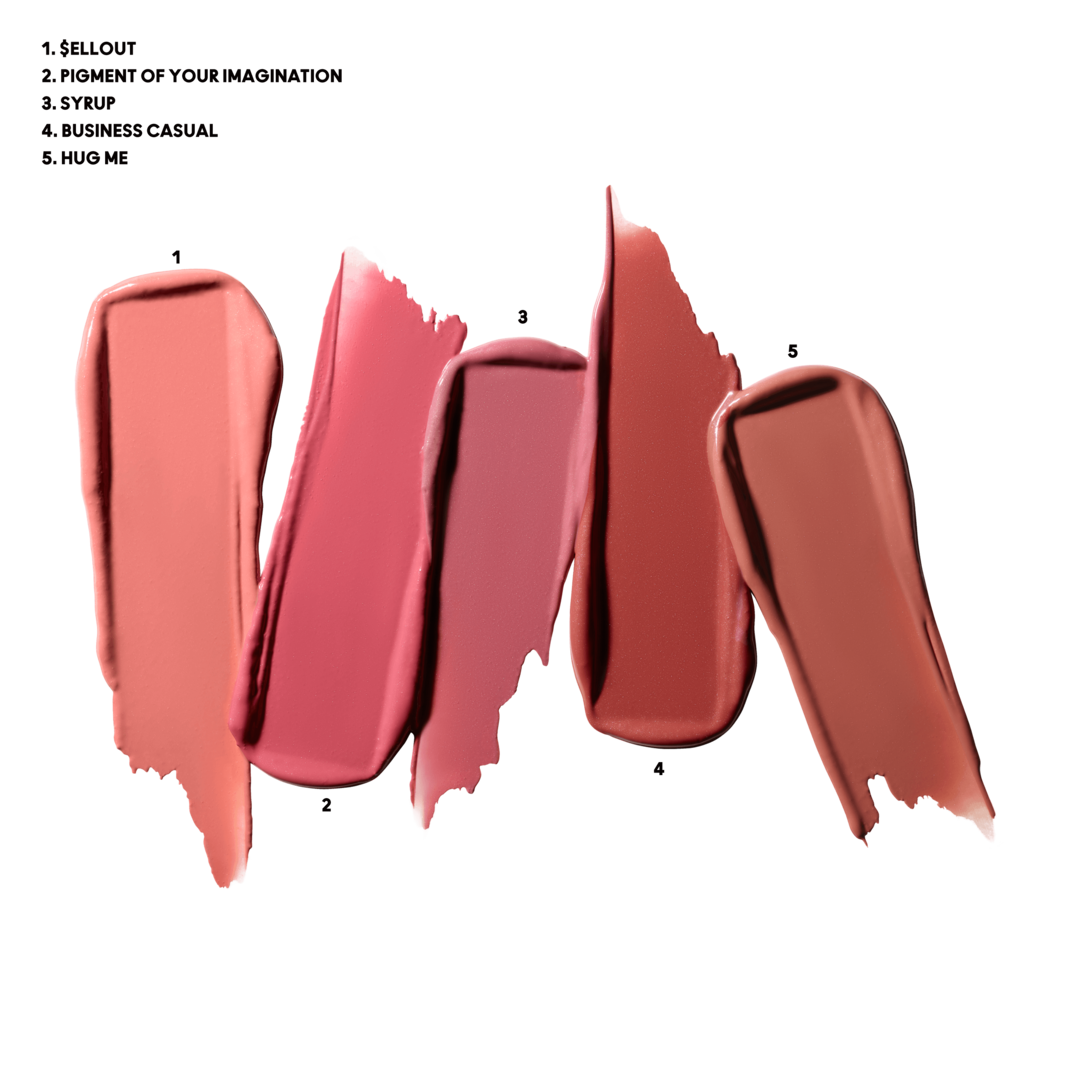 Frostbitten Kiss Lustreglass Lipstick x 5: Fresh Shades