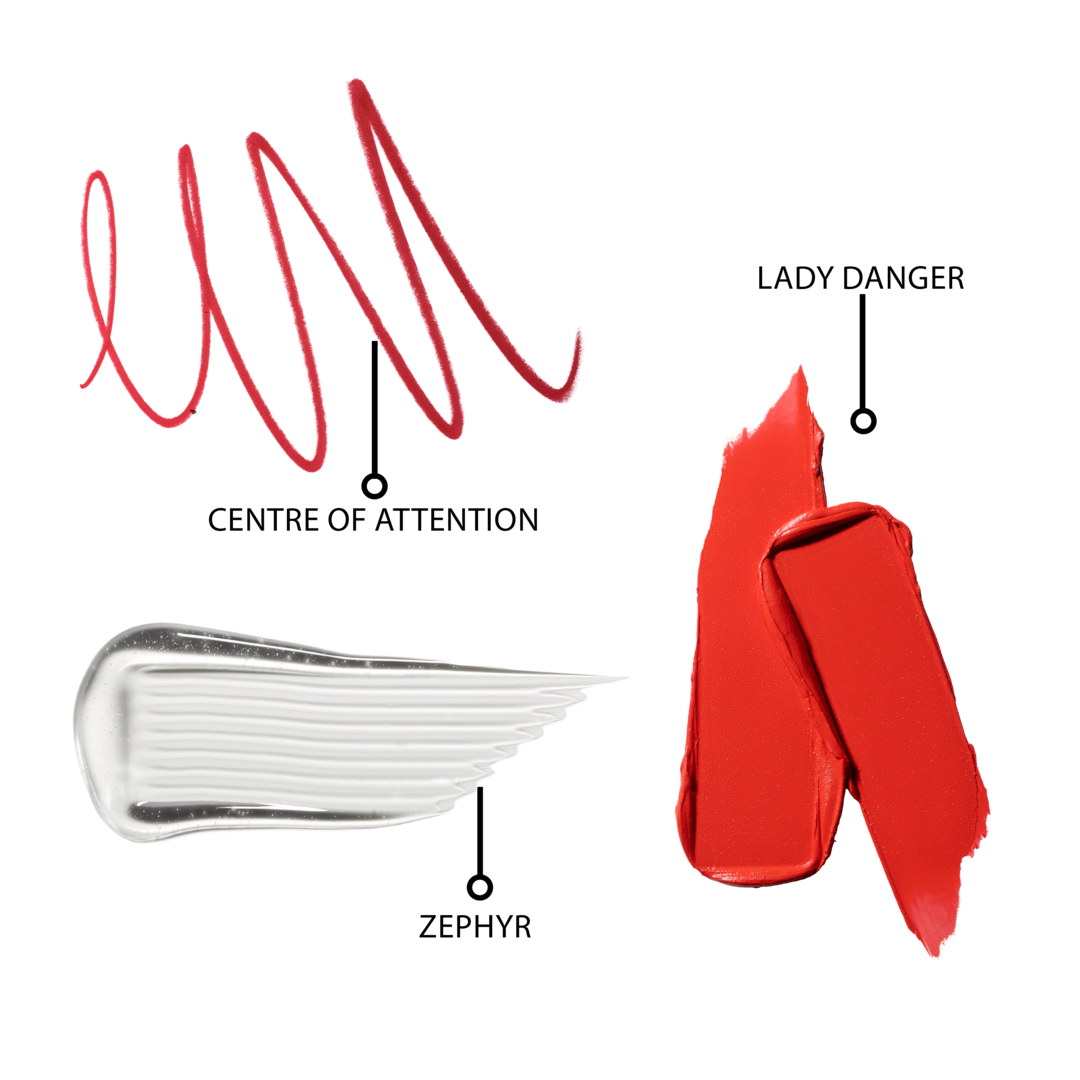 Oceas's Woman On A Mission Red Lip Kit
