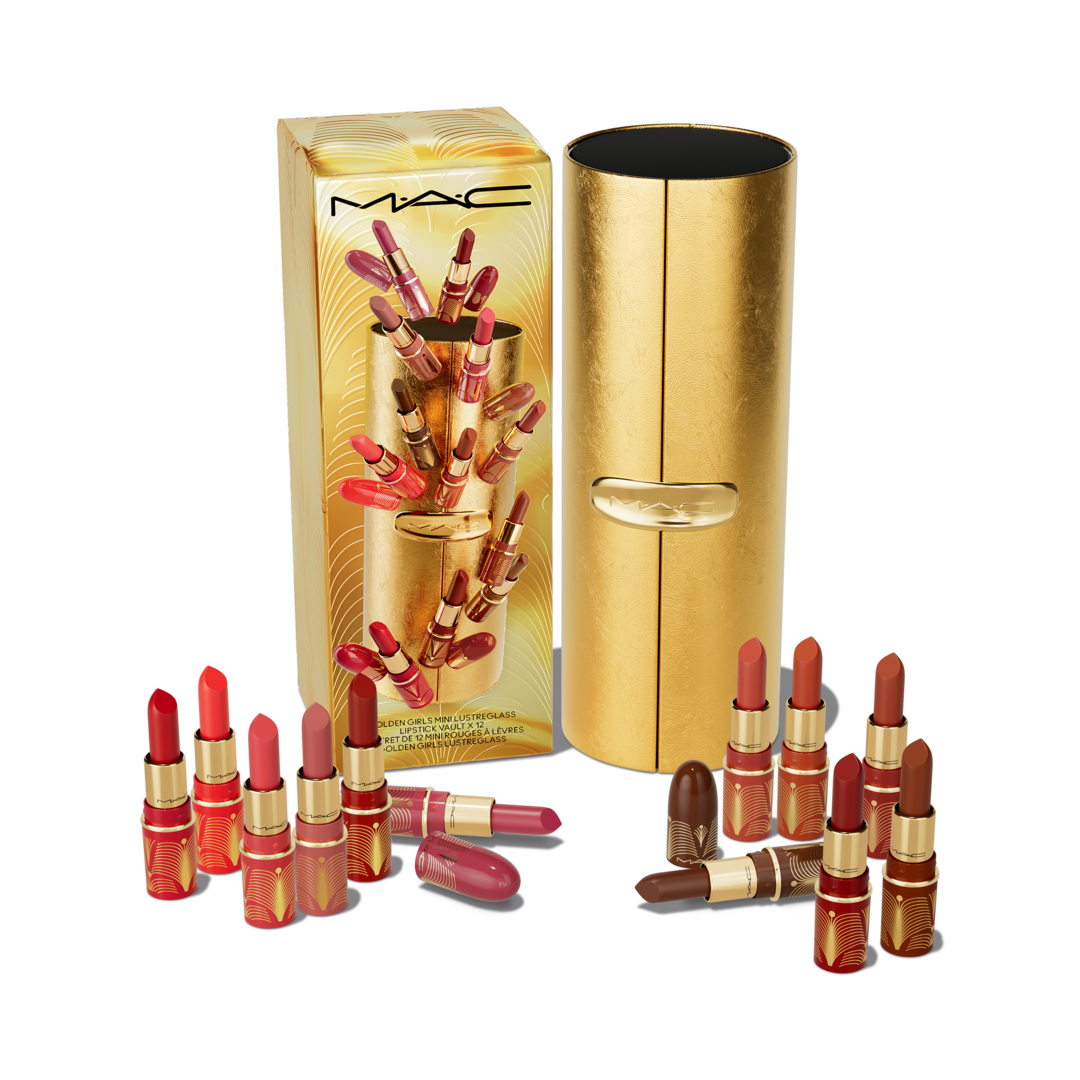 Golden Girls Min Lustreglass Lipstick Vault ($360 Value)