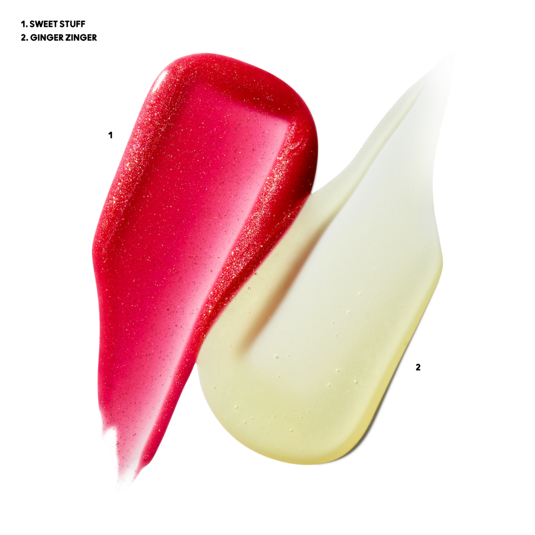 Blowing Air Kisses Glossy Lips Duo 