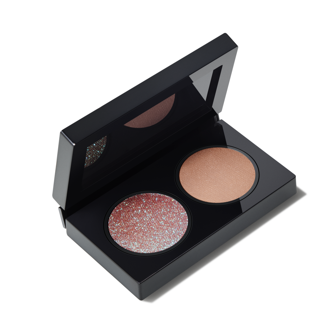 Smoke + Ice Eye Shadow Duo, Luxe + Luminous 