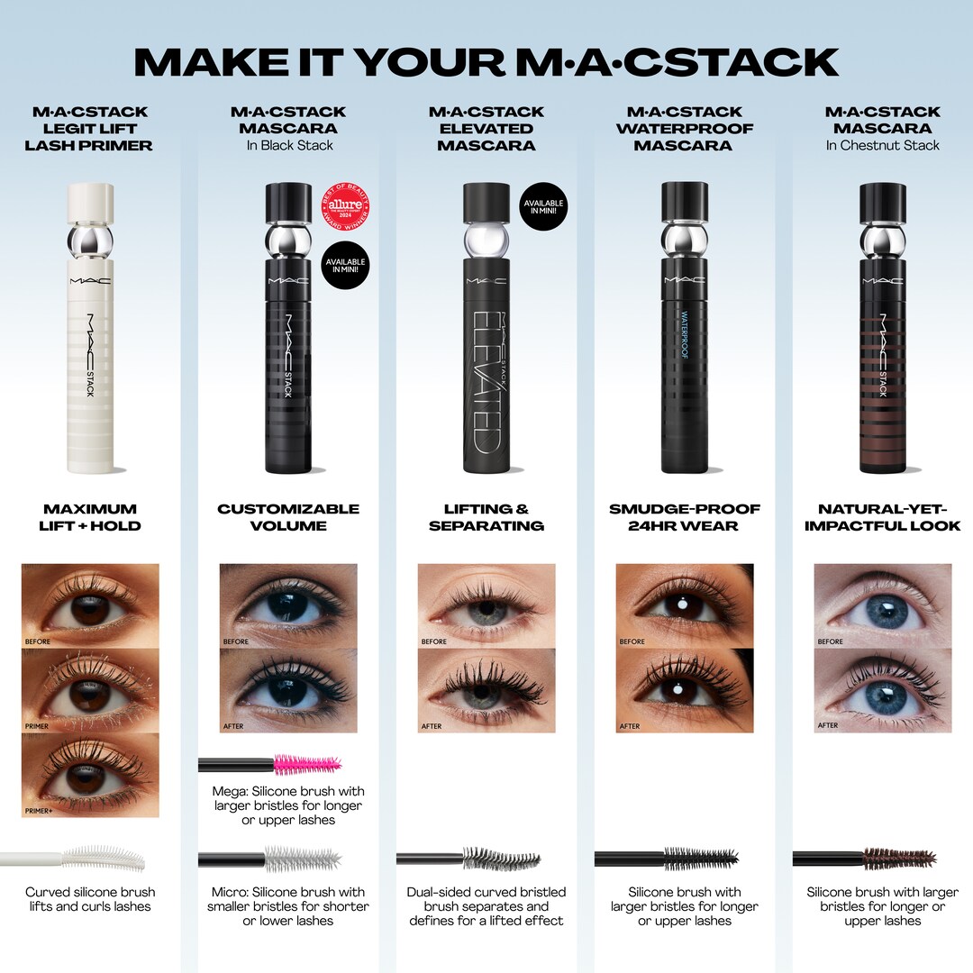 M·A·CStack + Elevated Lash Duo
