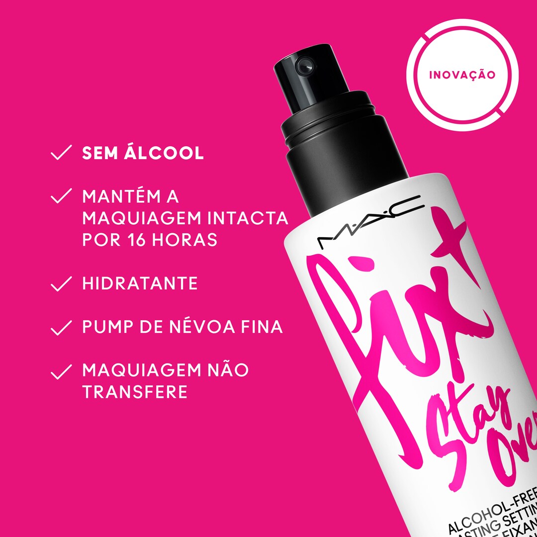 Kit de Bruma Facial Fix+ + Stay Over