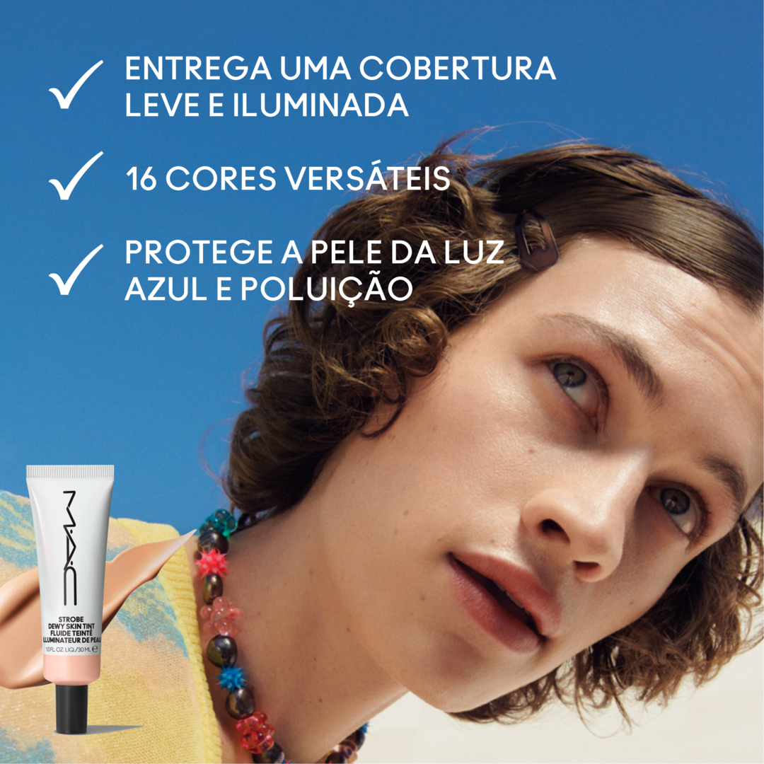 Hidratante Facial Com Cor Strobe