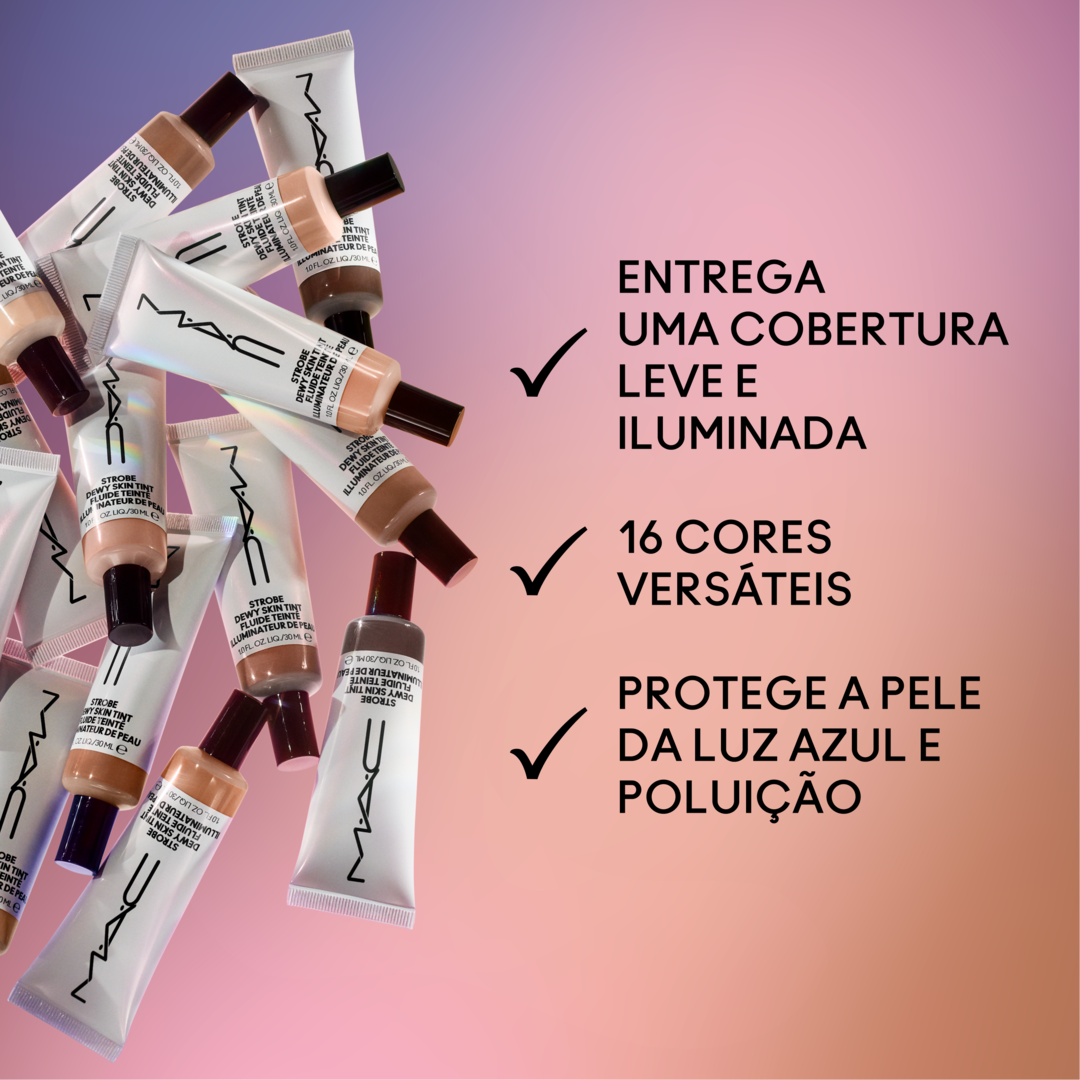 Hidratante Facial Com Cor Strobe